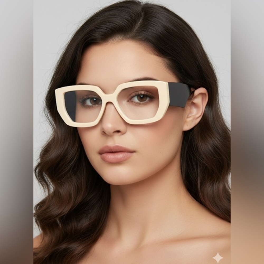 ✨Elegant Two-Tone Women's Glasses
